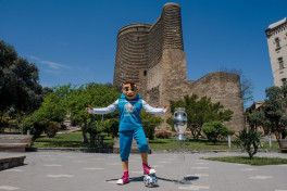 EURO 2020 Trophy to be presented to local residents in central streets of Baku today-PHOTOS 