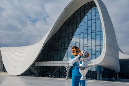 EURO 2020 Trophy to be presented to local residents in central streets of Baku today-PHOTOS 