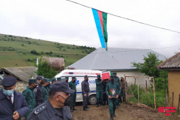 Martyr of the Patriotic War captain Abulfaz Rahmatov buried in Lerik-PHOTO -UPDATED 