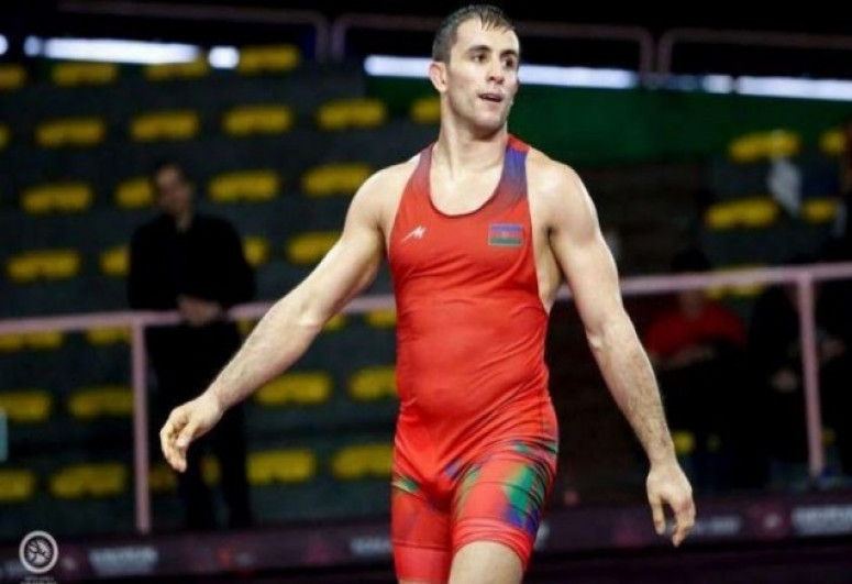 Greco-Roman wrestler Rafig Huseynov