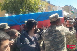 Patriotic War martyr Elmaddin Vakilov laid to rest in Dashkasan-PHOTO -UPDATED 