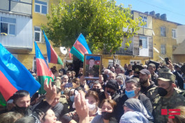 Patriotic War martyr Elmaddin Vakilov laid to rest in Dashkasan-PHOTO -UPDATED 