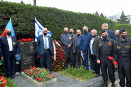 Commemoration ceremony of Azerbaijan’s national hero Albert Agarunov held-PHOTO 