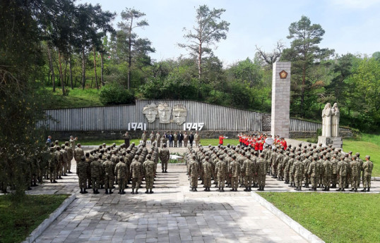 76th anniversary of the Victory in the Great Patriotic War was celebrated in Shusha-PHOTO 