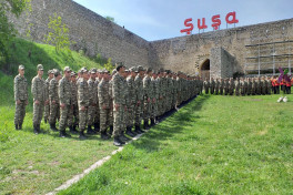 76th anniversary of the Victory in the Great Patriotic War was celebrated in Shusha-PHOTO 