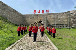 76th anniversary of the Victory in the Great Patriotic War was celebrated in Shusha-PHOTO 