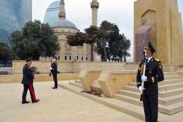 Defense Ministry’s leadership paid tribute to the memory of compatriots, who died in the Great Patriotic War-VIDEO 