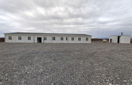 A new modular military unit was commissioned in the liberated territories on the 98th birthday anniversary of National Leader
