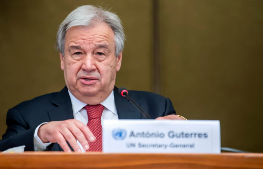 United Nations Secretary-General Antonio Guterres