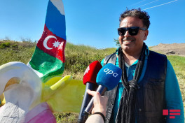 Foreign artists share their impressions on visit to liberated areas of Azerbaijan from occupation-PHOTO 