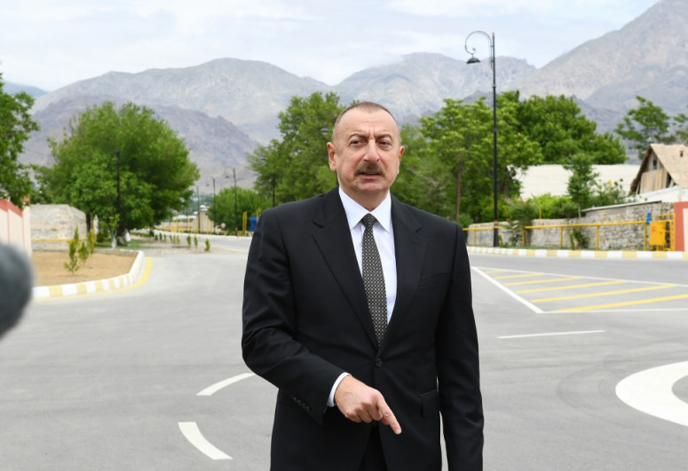 President of the Republic of Azerbaijan Ilham Aliyev
