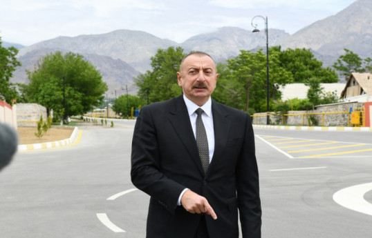 President of the Republic of Azerbaijan Ilham Aliyev