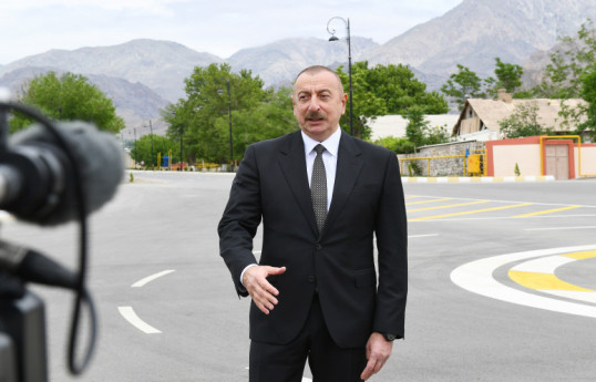 President of the Republic of Azerbaijan Ilham Aliyev