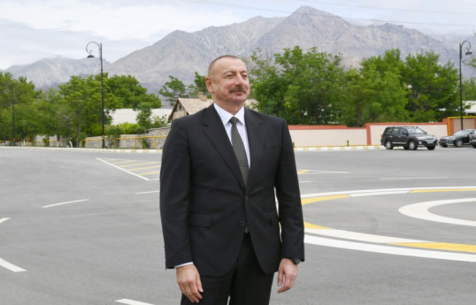 President of the Republic of Azerbaijan Ilham Aliyev