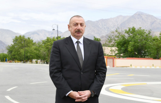President of the Republic of Azerbaijan Ilham Aliyev