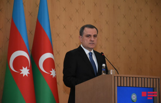 Azerbaijan's Minister of Foreign Affairs Jeyhun Bayramov