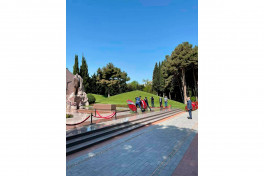 Lavrov visited Alley of Honor and Alley of Martyrs in Baku-PHOTO 