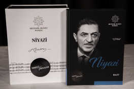 Collection of notes of Azerbaijani composers's works, published by the Heydar Aliyev Foundation, presented in Shusha
