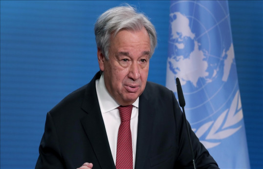 UN Secretary General Antonio Guterres