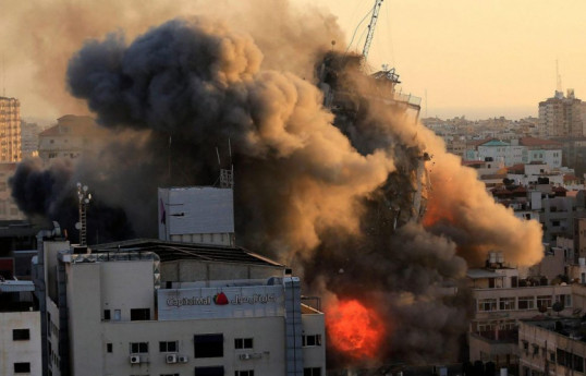 Hamas internal security HQ destroyed as a result of strikes by Israel 