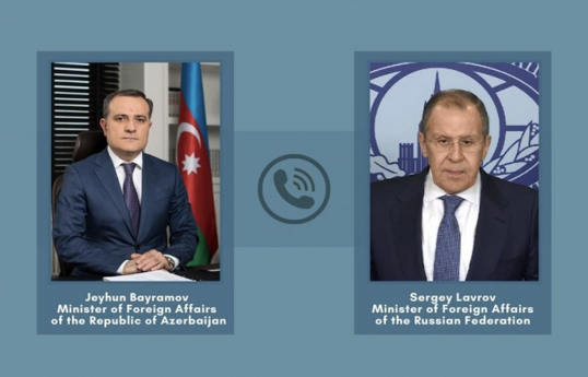 Bayramov and Lavrov discussed tensions on the Azerbaijani-Armenian border
