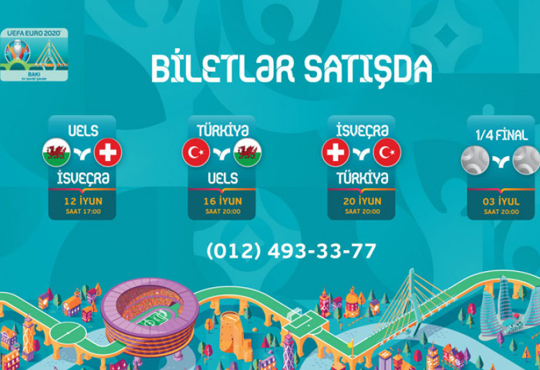 EURO 2020: Tickets for Baku games go on sale