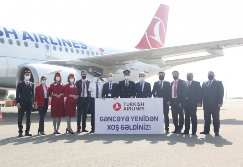 Turkish Airlines resumes flights to Azerbaijan’s Ganja