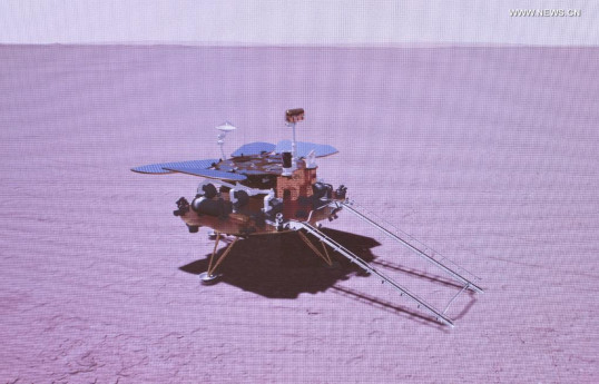 China succeeds in first Mars landing