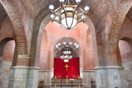 President Ilham Aliyev visited Albanian Church of Blessed Virgin Mary in Nij settlement, Gabala-PHOTO 