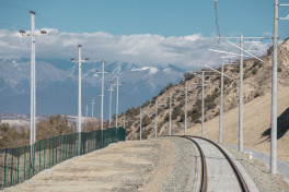 Gabala Railway Station and Laki station - Gabala single-track railway launched-PHOTO 