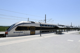 Gabala Railway Station and Laki station - Gabala single-track railway launched-PHOTO 