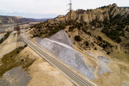 Gabala Railway Station and Laki station - Gabala single-track railway launched-PHOTO 