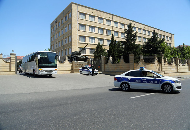 Azerbaijani MoD: Troops and military vehicles involved in the exercises have left for the exercises area