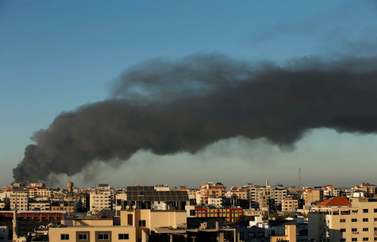 Israel bombs Hamas Gaza chief’s home as fighting enters seventh day