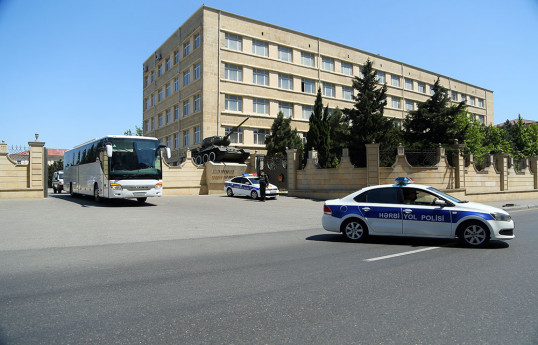 Azerbaijani MoD: Troops and military vehicles involved in the exercises have left for the exercises area