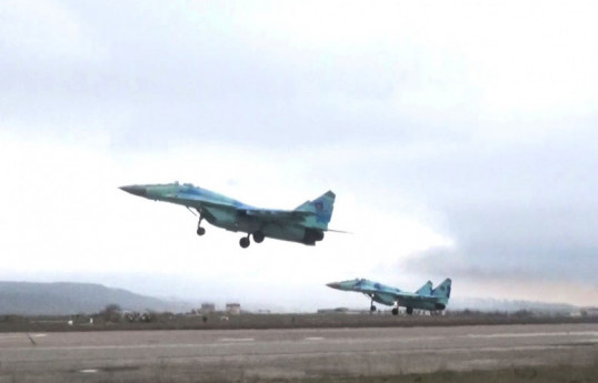 Redeployment of combat aircraft was held in the course of the exercises -VIDEO 