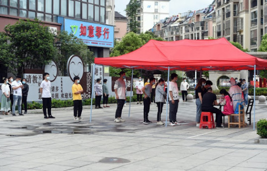 Chinese city raises COVID-19 alert level in 4 neighborhoods