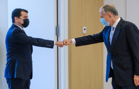 Hikmat Hajiyev met with NATO Deputy Secretary-General-UPDATED 