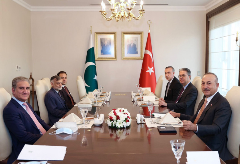 Turkish and Pakistani FMs met