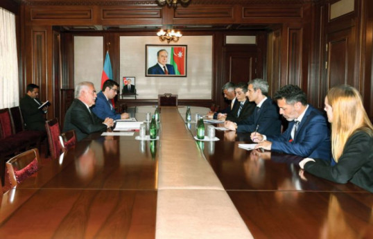 Vasif Talibov met with French ambassador