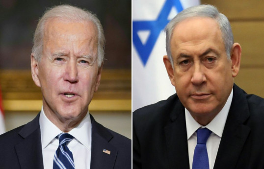 Joe Biden and Benjamin Netanyahu