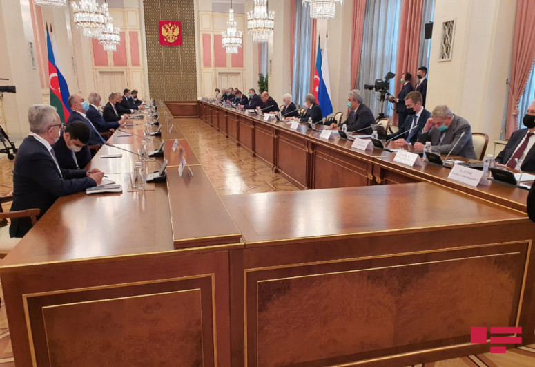 Meeting of Azerbaijani and Russian PMs in Moscow kicks off-PHOTO -UPDATED 