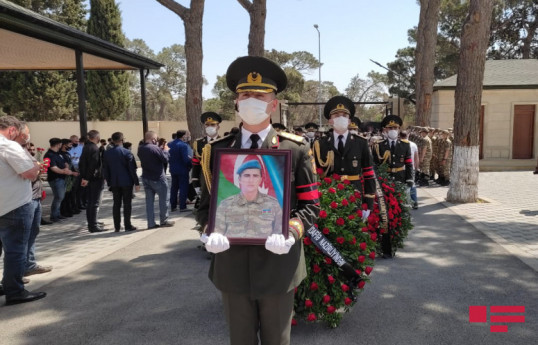 Funeral ceremony of martyr Tabriz Ibrahimov