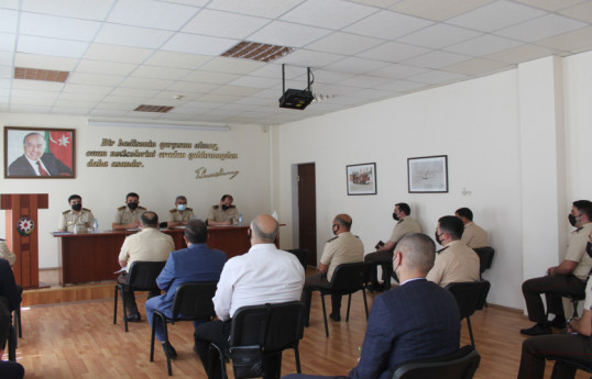 Meeting on civil defense held in MES