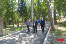 French journalists visited areas in Ganja shelled by Armenians-PHOTO 