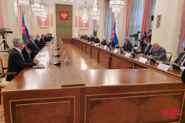 Meeting of Azerbaijani and Russian PMs in Moscow kicks off-PHOTO -UPDATED 