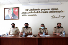 Meeting on civil defense held in MES