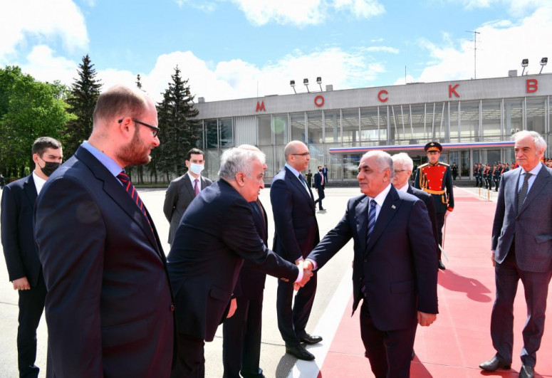 Azerbaijani PM’s visit to Russia completed