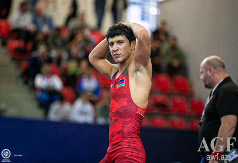 Azerbaijani Greco-Roman wrestler Zaur Aliyev