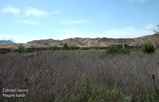 Azerbaijani MoD: Video footage of the Mashanli village of the Jabrayil region
